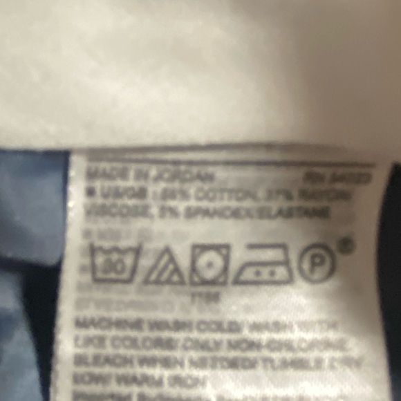 Banana Republic Blue Ankle Pants - Picture 4 of 4